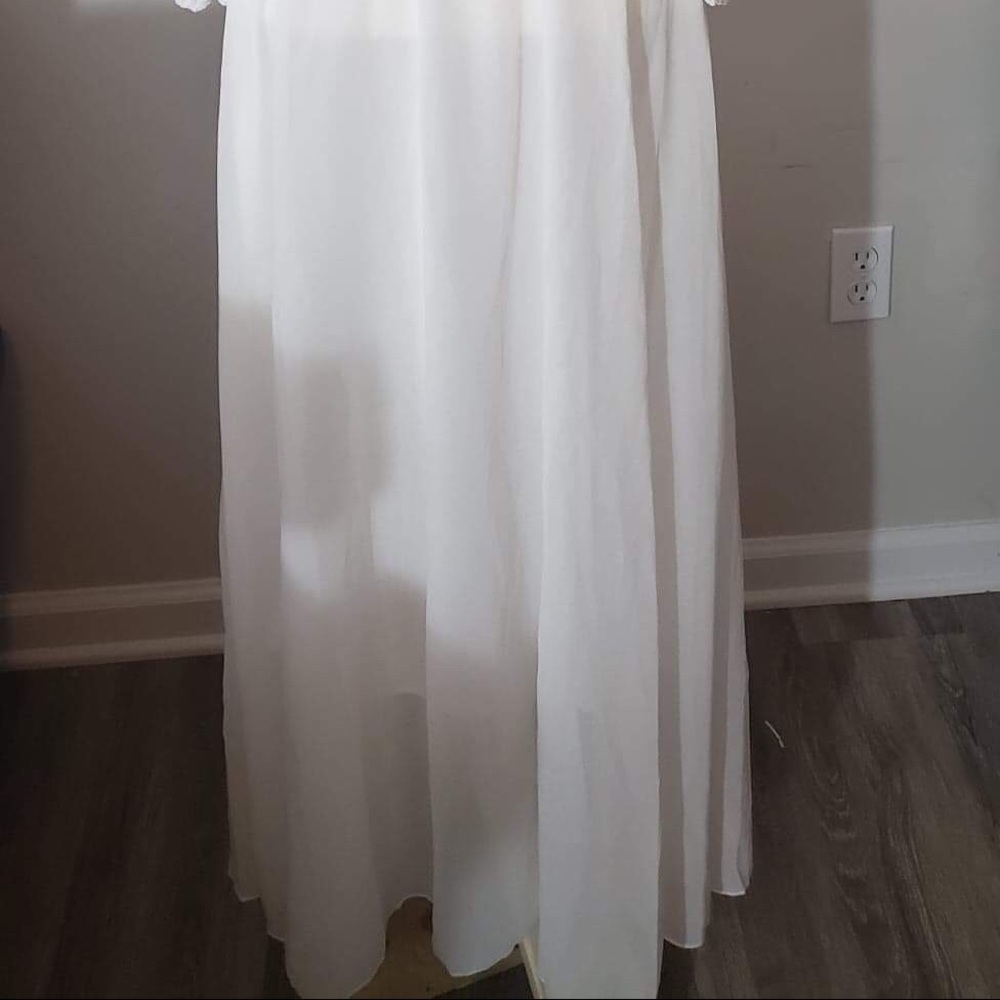 Afibi Off Shoulder Long Maxi Dress, Size M NEW - Picture 6 of 10